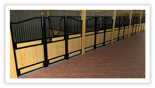 Stall fronts: Customer european stall fronts